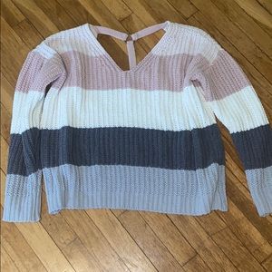 Sold! Color block sweater